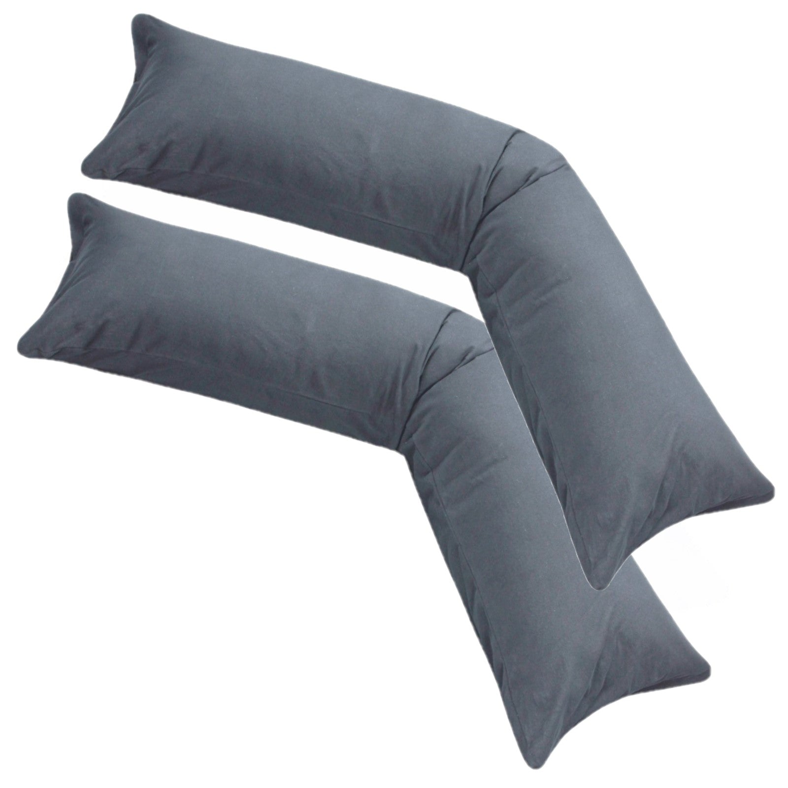 Seitenschläferkissen Bezug 40x140cm Türkis - Samt Kissenbezug Mit Reißverschluss