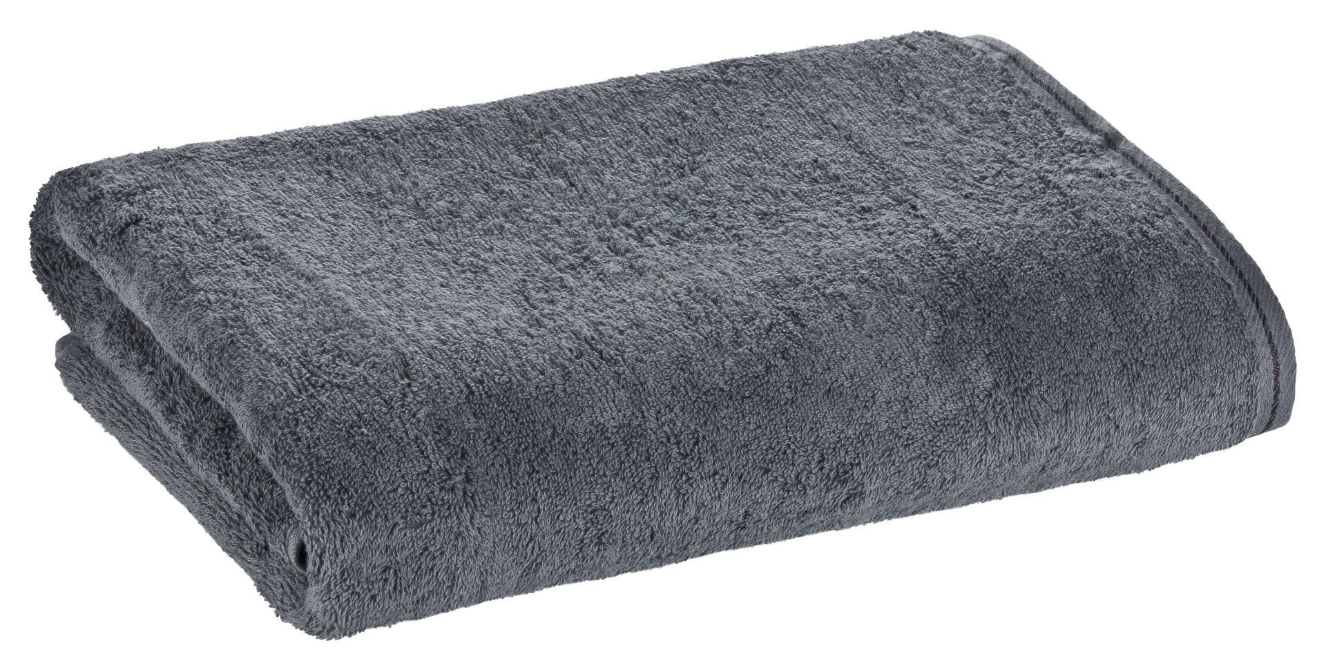 Floringo Star Profi - Set 2 Asciugamani In Puro Cotone 500g/m², Qualità Anello, Noce